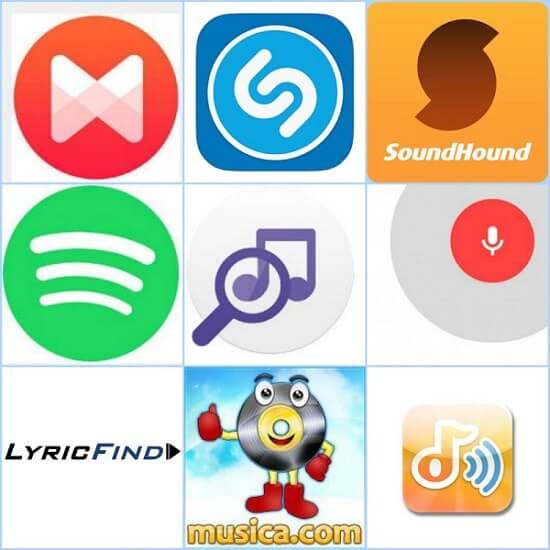 aplicaciones para encontrar musica