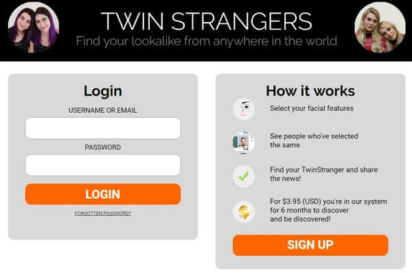 como encontrar a tu doble en internet con twin strangers